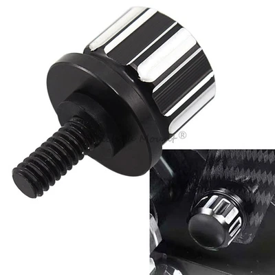 Tornillo de perno de asiento trasero de aluminio para Harley Touring Road Glide King Dyna 1986-2023 Foto 1 de 4
