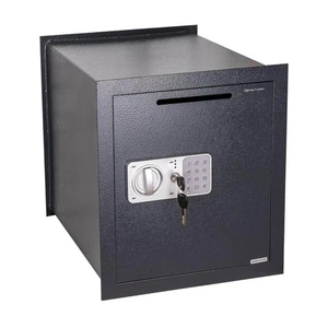 Genie Hand Wall Electronic Safe (con arañazos) y armario Medium Safe con - Imagen 1 de 8