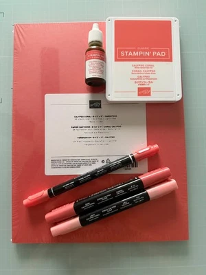 Stampin' Up! Color Bundle Cardstock, Ink, Marker, Blends PLEASE READ DESCRIPTION - Image 1 of 4