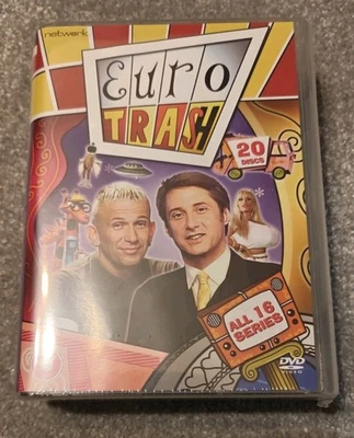 Eurotrash: Complete - 20-DVD Box Set (All 16 Series) - Network - NEW & SEALED - Image 1 of 4