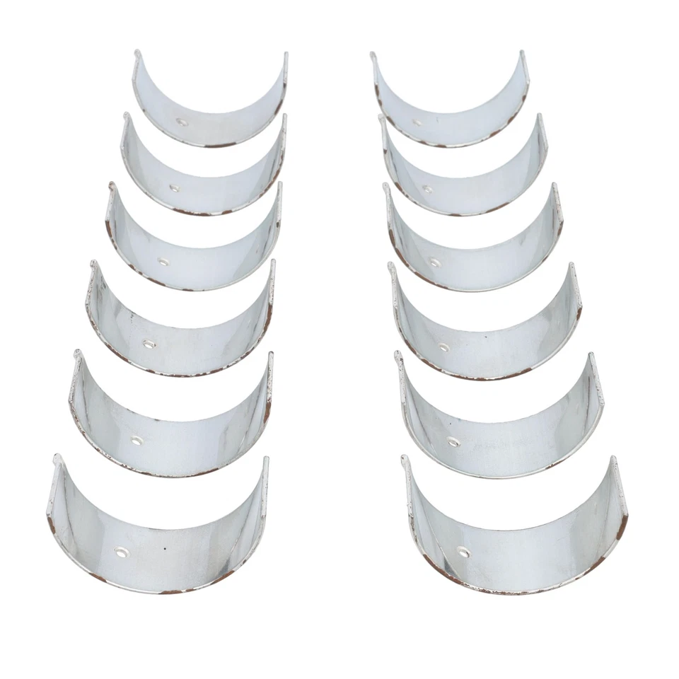 6 Connecting Rod Bearings .010 Size 1934-59 Dodge 1942-1949 Plymouth 218 230 L6 - Image 1 of 3