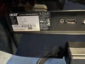 Monitor Acer LED R240HY 24” Class 23.8” FHD IPS have HDMI Port - Picture 1 of 4