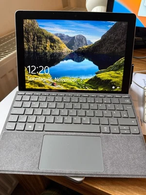 Microsoft Surface Go 128GB, WLAN, 25,4cm (10 Zoll) - Silber Intel - Bild 1 von 4