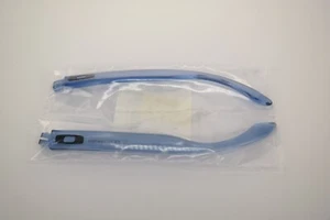 Authentic OAKLEY HOLBROOK Temple Arms TRANSPARENT BLUE / BLACK 9102 9417 8156 - Picture 1 of 5