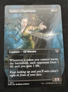 Nadier's Nightblade - Borderless - CMM - NM Unplayed - EN - 0641 - Picture 1 of 1