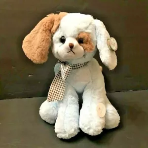 Bearington Baby Waggles Lullaby, Animated Musical Puppy Dog Blue 13" - Picture 1 of 6