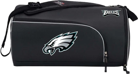 New NFL Philadelphia Eagles Squadron Premium Duffel Bag / Gym Bag / Training Bag Cover