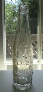 Fayette County Everson PA Fay-West Bottling Works 6 1/2 FL.OZ Embossed Bottle - Picture 1 of 11