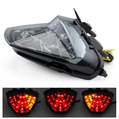 LED Tail Light Turn Signal Brake Light Smoke For HONDA CBR250R CBR300R CB300F - Image 1 of 4