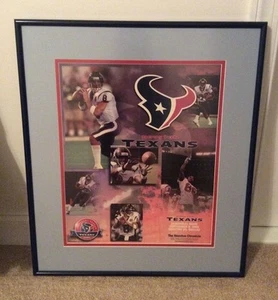 Original Houston Texans, Dallas Cowboys Eröffnungsspiel Poster, 9-8-2002 - Bild 1 von 2