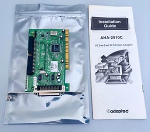 Adaptec AHA-2910C PCi to SCSI Controller Card - Picture 1 of 11