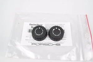 New Genuine Porsche Factory Replacement Cayenne PCM 2 Radio Knob Set 95564295100 - Foto 1 di 1