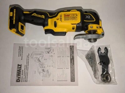 DEWALT DCS356B Cordless 3-Speed Oscillating Multi-Tool 20V Li-ion XR w/ Blade - Image 1 of 4