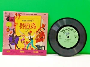 Disney's Story of Babes In Toyland Book & Record 1968 Read-Along 329 Disneyland - Picture 1 of 12