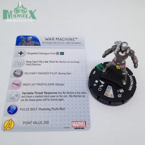 Heroclix Age of Ultron OVP Set War Machine #026 Uncommon Figur mit Karte! - Bild 1 von 1