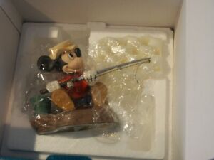 Disney Wdcc Mickey Mouse "Something fishy", the simple things with Box and Coa