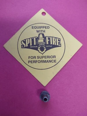 MOUNTAIN STATE MANUFACTURING MSM SPITFIRE MAGNUM NIPPLE #11 Caps Stainless 1/4 X 28 Free Shipping # 91851-2