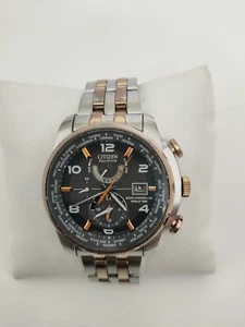 Citizen Men’s Eco-Drive A-T Alarm Radio Controlled World Time Watch AT9016-56H - Picture 1 of 10
