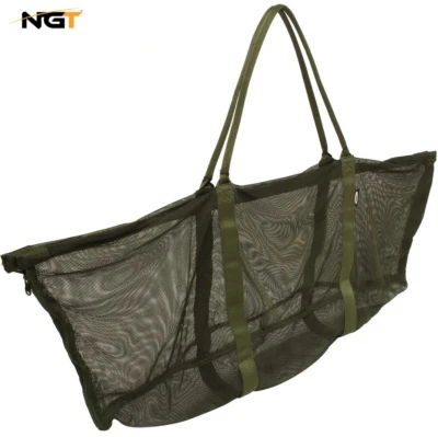 NGT Deluxe Carp Weigh Sling System Carp Fishing Tackle With Stink Bag 120 x 50cm - Image 1 of 4