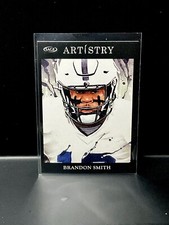 2022 SAGE Artistry Black Brandon Smith #95 Rookie - Carolina Panthers