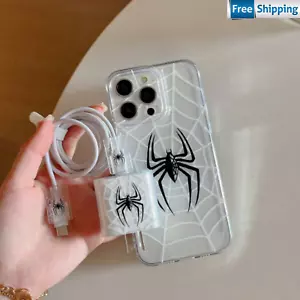Case For iPhone 16 15 Pro Max 14 13 12 11 Phone +Charger+ Cable Protective Cover - Picture 1 of 5
