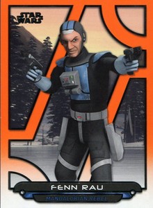 Star Wars Galactic Files 2018 Orange Base Card REB-23 Fenn Rau