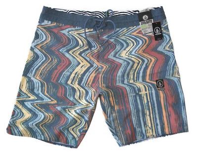 NEW Volcom Lo Fi Stoney Board Swim Shorts 4-Way Stretch Mens Size 38 - Image 1 of 4