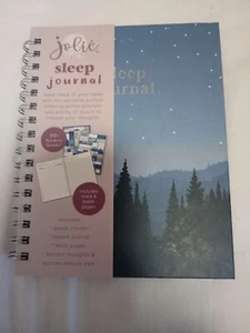 Sleep Journal - sleep tracker, stickers, record thoughts and dreams. blue cover - Picture 1 of 4