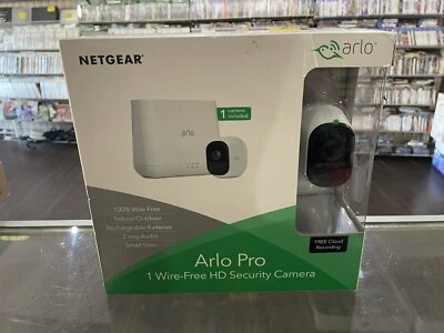 Sistema inalámbrico de cámara de seguridad para el hogar Arlo Pro visión nocturna recargable Foto 1 de 4