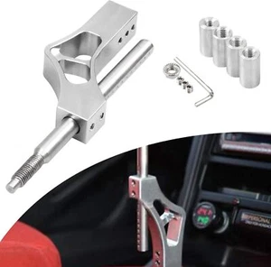 Sporacingrts Silver Gear Short Shifter Extender Shifter Knob For Honda Civic - Picture 1 of 7