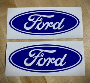 (2) Ford Logo Vinyl Sticker Decal For Ford 5” Multiple Colors