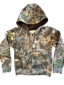 Rustic Ridge Camo Hoodie Kids Jacket Realtree size Med Hunting Outdoors - Picture 1 of 8