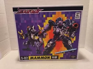 Transform Action Figure TFC Toys Satan S-02 Mammon Blot Abominus Combiner - Picture 1 of 12