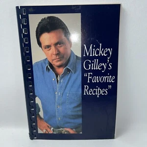Mickey Gilley’s “ Favorite Recipes”Cookbook 1992 Signed - Picture 1 of 8