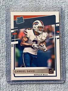 2020 Panini Donruss Aqueous Test Rated Rookie Gabriel Davis #337 Buffalo Bills