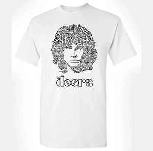HOT! The Doors Jim Morrison T-shirt, Short Sleeve Cotton T-shirt, Size S-5XL - Picture 1 of 5