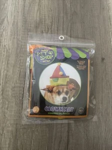 NUEVO Disfraz Sombrero Payaso Rubíes Tienda de Mascotas Boutique Perro Talla M/L - Imagen 1 de 2