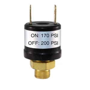170-200 PSI Air Compressor Pressure Control Switch Valve Horn 1/8'' 12V/24V - Picture 1 of 4