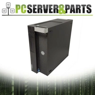 Dell T5810 Workstation 3.5GHz 4C E5-1620 V3 1TB SSD + 2X 2TB HDD K600 Win10 - Image 1 of 4