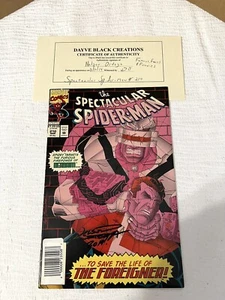 Signed The Spectacular Spider-Man #210 Vol. 2 (Marvel, 1994) - Picture 1 of 9