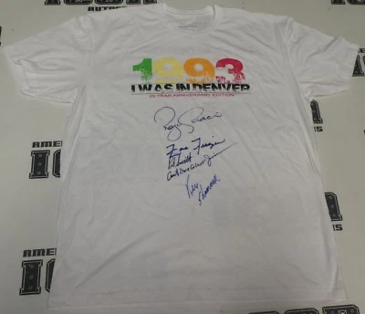 Royce Gracie Art Jimmerson Pat Smith Ken Shamrock + Signed UFC 1 Shirt PSA/DNA - Image 1 of 4