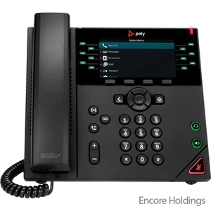 HP Poly 2200-48840-001 VVX 450 IP Phone - Corded - VoIP - 4.3-inch 89B76AA - Picture 1 of 1