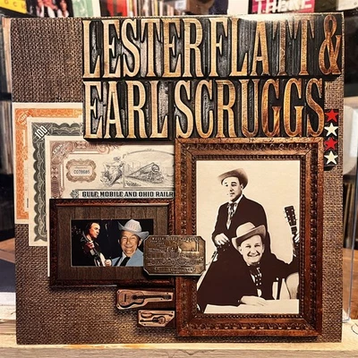 [COUNTRY]~EXC LP~LESTER FLATT & EARL SCRUGGS~Country Superstars~[1978~CBS]~UK~ Foto 1 de 4