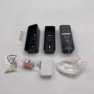 Logitech Circle View Apple HomeKit-fähige kabelgebundene Türklingel VR0014, schwarz - Bild 1 von 4