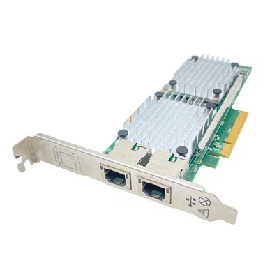 HPE 530T Dual Port 10G RJ45 Ethernet Adapter PCIe 2.0 x8 - Bild 1 von 4