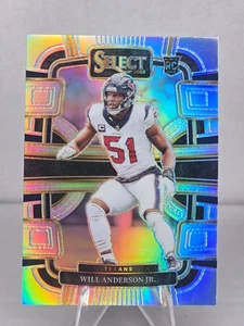 2023 Panini Select Will Anderson Jr Rookie Texans Silver Prizm - Picture 1 of 2