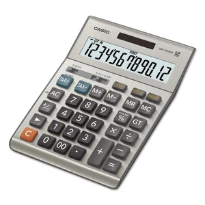 Casio DM1200BM Desktop Calculator 12-Digit LCD Silver - Picture 1 of 1