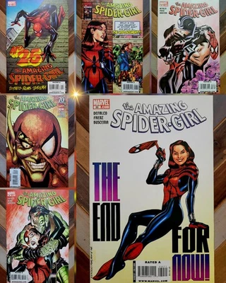 Lote de 6 AMAZING SPIDER-GIRL #25-30 (Marvel 2009) números finales en serie FN- 5,5 Foto 1 de 4