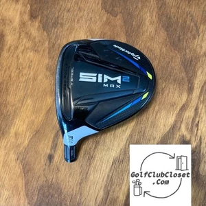 LH TaylorMade Sim2 Max 3 Wood Left Handed / Head Only 15° - Picture 1 of 5