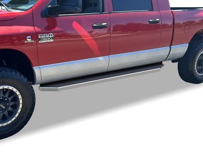 Barra lateral APS pulida de 6" apta para Dodge Ram 1500 2500 3500 06-08 mega cabina Foto 1 de 4
